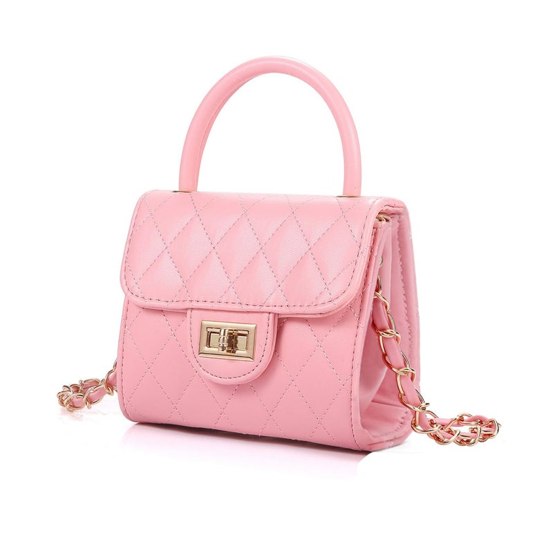 Qiuhome Little Girl Purse Toddler Purse Childrens Purses for Girls (Pink) - Image 1